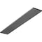 Ekena Millwork 3"W x 20"D Logan Hidden Support Steel Bracket w/ 16" Support Depth, Hammered Gray BKTM03X20LOHGY - alternate 1